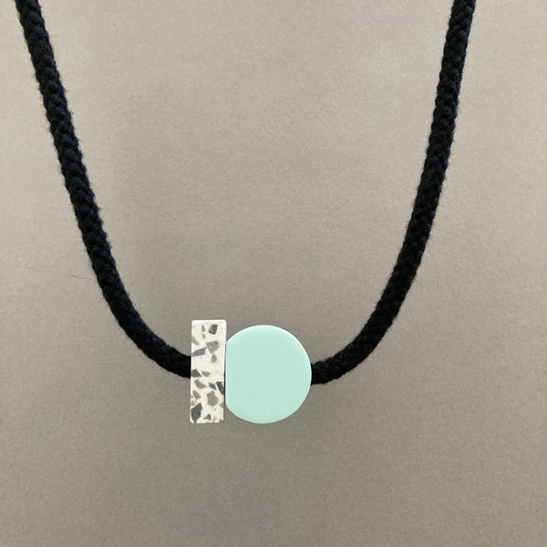 One-off mint necklace