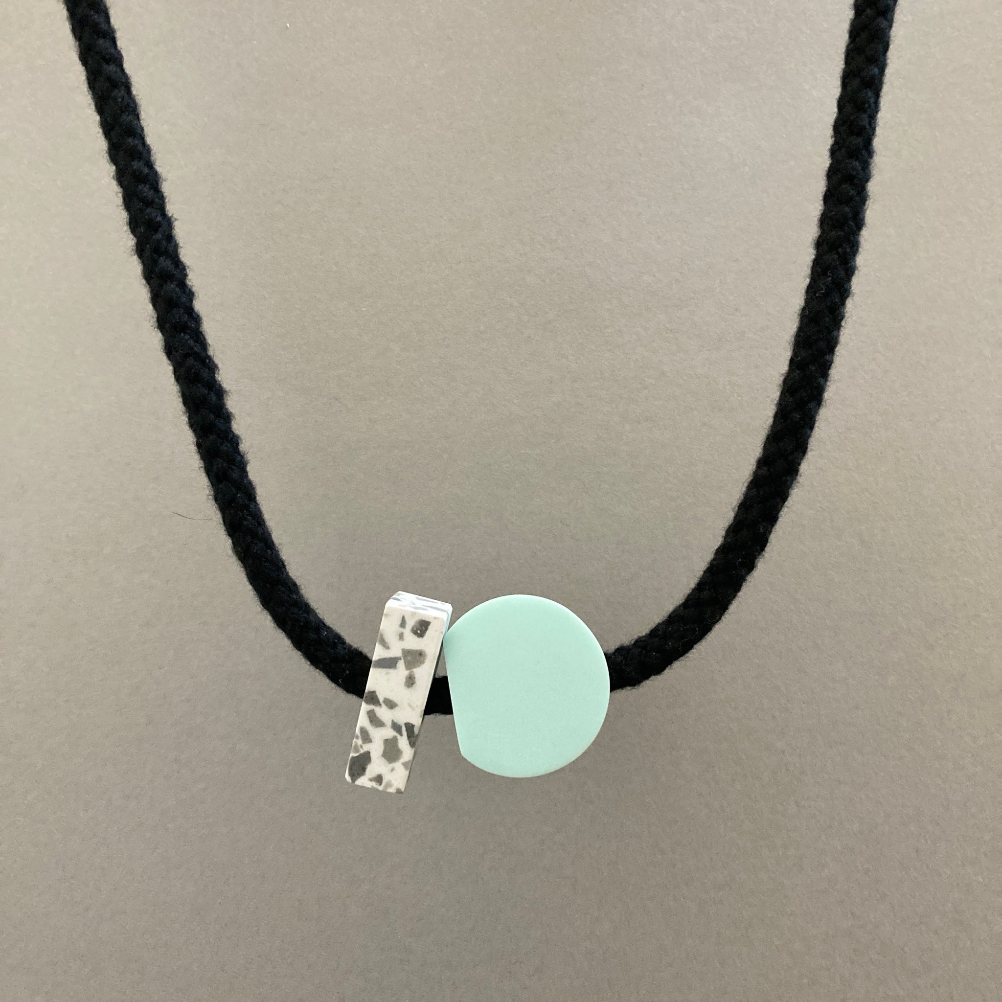 One-off mint necklace