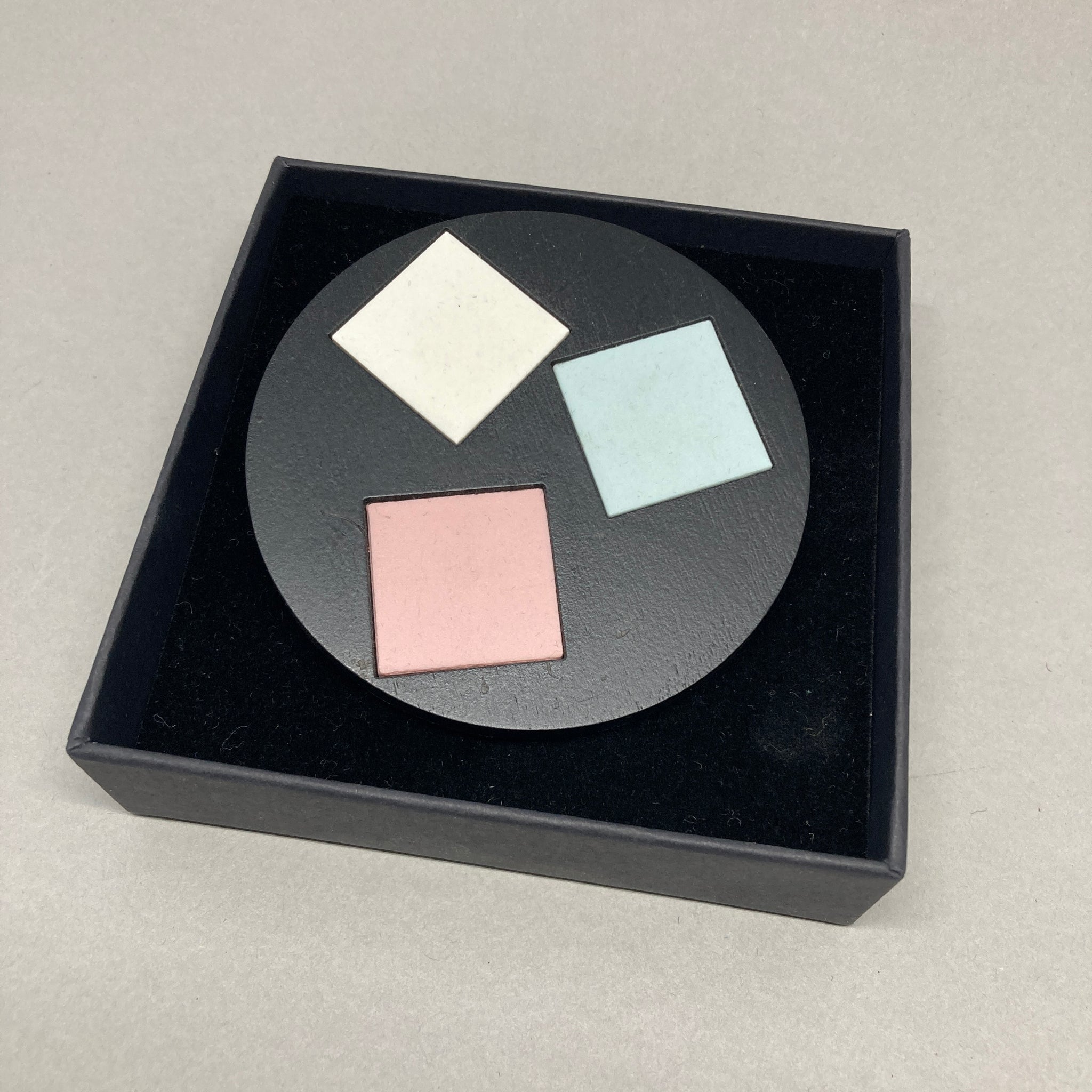 Sample tiled brooch