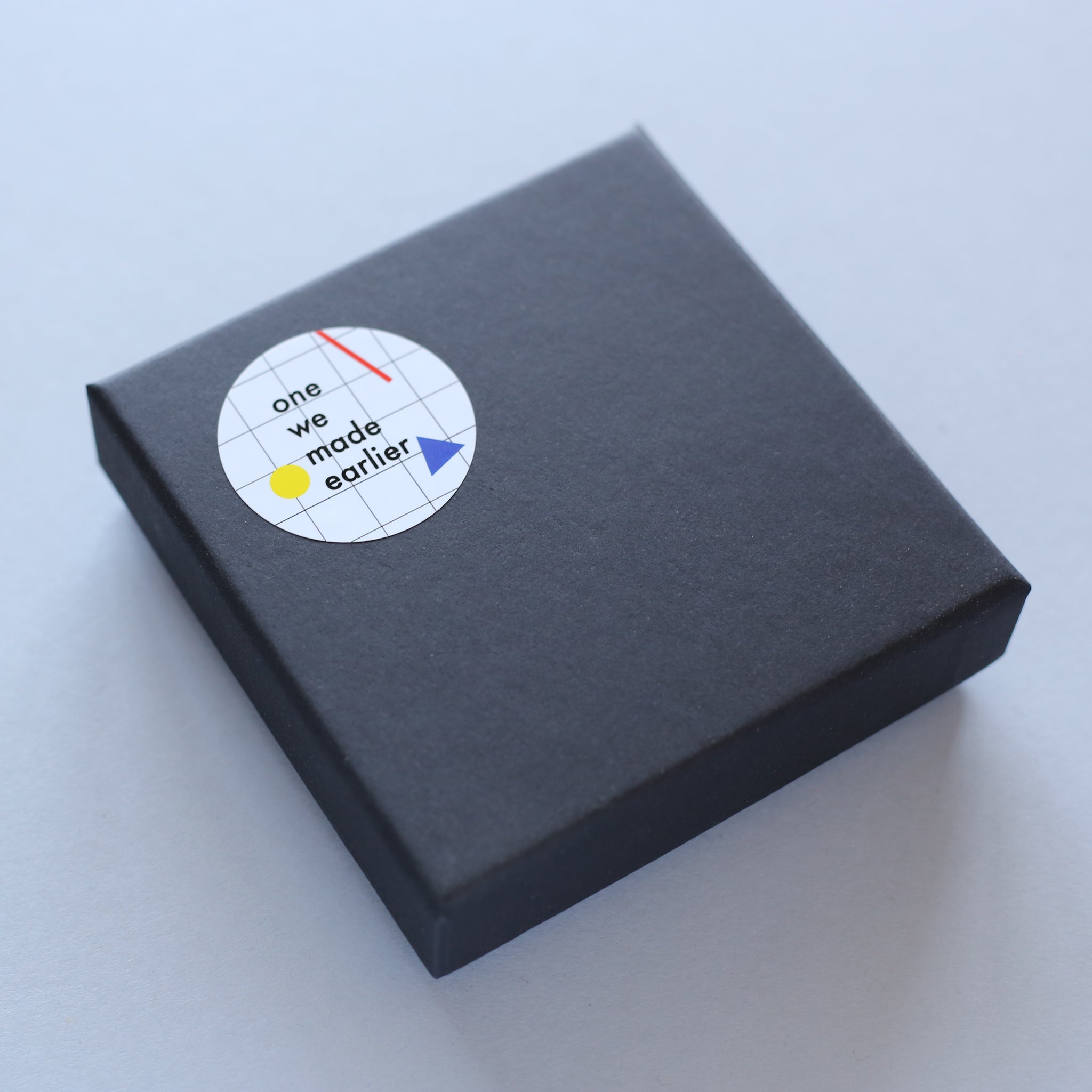 Packaging for Joy brooch by One We Made Earlier