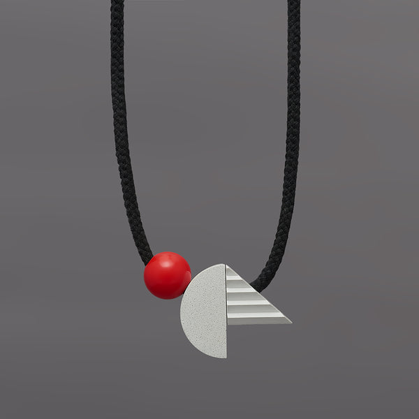 Pop necklace (red)